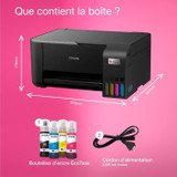 Εκτυπωτής πολλαπλών λειτουργιών A4 - EPSON - Ecotank ET-2860 - Wi-Fi - Εξοπλισμένος με δοχεία μελάνης (CDEPS1706144807783-el)