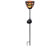 Ηλιακός μεταλλικός πυρσός σε ραβδί - LUMISKY - BLOSSOM - H84.5 cm - ζεστό λευκό LED (CDLUM3760093549066-el)