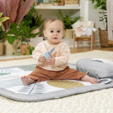 Ingenuity SPROUT SPOT Awakening Carpet - Evolutif - 8 x 102 x 102 cm - Πολύχρωμο - Γέννηση (CDING0074451128118-el)