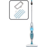 Black + Decker - FSM16CD -QS - Καθαριστής ατμού 3 σε 1 1600W - Περιλαμβάνονται 2 μικροΐνες + 1 αξεσουάρ για χαλί - Καλώδιο 6m (CDBLA5035048722893-el)