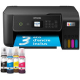 Εκτυπωτής πολλαπλών λειτουργιών A4 - EPSON - Ecotank ET-2870 - Wi-Fi - Δεξαμενές μελανιού - Περιλαμβάνονται μελάνια 3 ετών (CDEPS1706145112567-el)