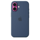 APPLE iPhone 16 - Θήκη σιλικόνης με MagSafe - Denim (CDCOQ16DEN-el)