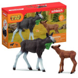 Ελάφι με μοσχαράκι, Αγρια ζώα, Schleich 42629 Wild Life, Για παιδιά από 3 ετών (CDSCH42629-el)