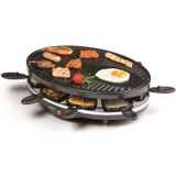 DOMO DO9038G Συσκευή για Raclette 8 ατόμων - Μαύρο (CDDOM5411397009791-el)