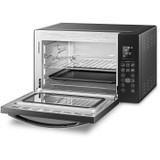 Continental Edison CEMF38DIG - Ηλεκτρικό minifour 38L Μαύρο - 1600W - Rotissoire, φυσική συναγωγή θερμότητας (CDCEMF38DIG-el)