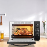 Continental Edison CEMF38DIG - Ηλεκτρικό minifour 38L Μαύρο - 1600W - Rotissoire, φυσική συναγωγή θερμότητας (CDCEMF38DIG-el)