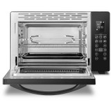 Continental Edison CEMF38DIG - Ηλεκτρικό minifour 38L Μαύρο - 1600W - Rotissoire, φυσική συναγωγή θερμότητας (CDCEMF38DIG-el)