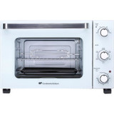 Continental Edison CEMF35W - Ηλεκτρικός μίνι φούρνος 35L Λευκό - 1500W - Rotissoire, φυσική συναγωγή θερμότητας (CDCEMF35W-el)