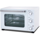 Continental Edison CEMF35W - Ηλεκτρικός μίνι φούρνος 35L Λευκό - 1500W - Rotissoire, φυσική συναγωγή θερμότητας (CDCEMF35W-el)