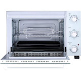Continental Edison CEMF35W - Ηλεκτρικός μίνι φούρνος 35L Λευκό - 1500W - Rotissoire, φυσική συναγωγή θερμότητας (CDCEMF35W-el)