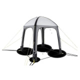Φουσκωτό καταφύγιο - KAMPA - AIR Shleter 200 - 2 x 2 m - Γκρι και μαύρο (CDKAM5056446107266-el)