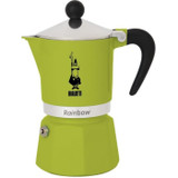 Ιταλική καφετιέρα - BIALETTI - RAINBOW - 6 φλιτζάνια - 0.30 L - Πράσινο (CDBIA1696323233057-el)