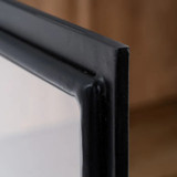 ΜΑΥΡΗ-ΦΥΣΙΚΗ ΒΙΤΡΙΝΑ ΞΥΛΟ-ΣΙΔΕΡΟ 80 X 40 X 160 CM (BB565668-el)