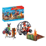 PLAYMOBIL 71808 Δίδυμο κασκαντέρ με τετράτροχο και μοτοσικλέτα (CDPL71808-el)