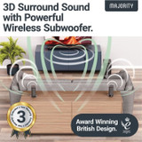 MAJORITY - Σύστημα ήχου Surround 5.1 Dolby Everest - Μαύρο (CDMAJ1687955555448-el)