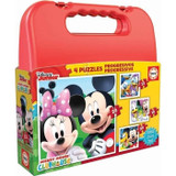 EDUCA - Προοδευτικά παζλ Malette MICKEY (CDEDU16505-el)