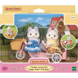 Sylvanian Families - Αδέλφια Husky και το tandem τους (CDSYL5054131056370-el)