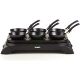 DOMO DO8710W κρεπιέρα + Wok - 6 άτομα - 1000W - Μαύρο (CDDOM5411397124920-el)