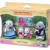 Αρθρωτή οικογένεια - SYLVANIAN FAMILIES - Οικογένεια φώκιας - 4 χαρακτήρες και αξεσουάρ παραλίας (CDSYL5054131057599-el)
