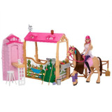 BARBIE Barbie Μυστήρια: Barbie: The Great Horse Chase - Ultimate Stable Playset - Barbie - HXJ44 (CDMAT1722935371342-el)