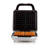 DOMO DO9222W - Παρασκευαστής βάφλας - 900W - 4x7 cm - Αντικολλητική επίστρωση - Ρυθμιζόμενος θερμοστάτης - Κλείδωμα ασφαλείας (CDDOM5411397140425-el)