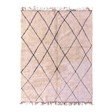 Berber wool carpet from M'rut 224 x 294 cm  (ORDTAP_MAR_K-M-7287AFK)