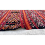 Καθαρό μαλλί Μαροκινό Κιλίμ Berber χαλί 150 x 285 cm (ORDTAP_MAR_K-KZ-5143-el)