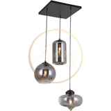 Ava 3-Light κρεμαστό φωτιστικό Mix (ORDGPL-3A-el)