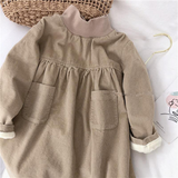 Annie & Charles® κοτλέ φόρεμα Γκρι, 18-24M (ORDAC10045-el)