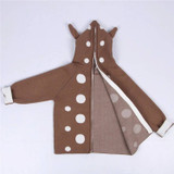 Annie & Charles® παιδικό πουλόβερ Bambi rust, 12-18M (ORDAC11459-el)