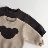 Annie & Charles® Πλεκτό πουλόβερ MICKEY Γκρι, 6-12M (ORDAC11189-el)