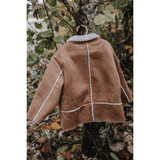 Annie & Charles® παιδικό μπουφάν από δέρμα αρνιού 12-18M (ORDAC11453-el)