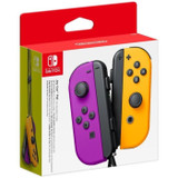 Ζευγάρι Joy-Con αριστερά μωβ νέον και δεξιά πορτοκαλί νέον δεξιά (CD45496431310-el)
