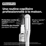 SteamPod 4 - Επαγγελματικό ισιωτικό και σίδερο μαλλιών με ατμό - L'OREAL PROFESSIONNEL - 3 θερμοκρασίες - Εργαλείο + Συμπυκνωμένη θεραπεία λείανσης (CDLOR3665831109130-el)
