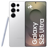 SAMSUNG Galaxy S25 Ultra AI Smartphone 256GB Titanium Silver (CDSAM8806097022466-el)
