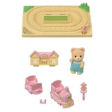 SYLVANIAN FAMILIES 5320 Το τρένο Chu-Chu και το αρκουδάκι Baby Bear (CDFEP5320-el)