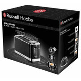 Russell Hobbs 28091-56 Τοστιέρα Grill, Lift'n Look, XL υποδοχές, ρυθμιζόμενο μαγείρεμα, φρυγάνισμα στυλ Βιενουά-μαύρο (CDRUS5038061113266-el)