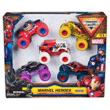 SPIN MASTER 5 VEHICLE PACK MARVEL DIE-CAST 1:64 Monster Jam (CDSPI681147055612-el)