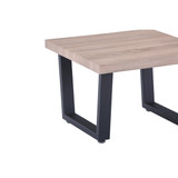 Τραπεζάκι σαλονιού 60x60x40 cm Καφέ (ORD12020056-el)