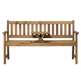 Παγκάκι κήπου 157 cm Καφέ (ORD31020009-el)