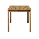 Τραπέζι κήπου 135x80 cm Καφέ (ORD31020004-el)