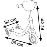 SMOBY - Σκούτερ Stitch 3R (CDSMO7600750917-el)
