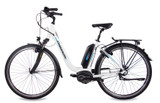 E-Cassiopea 28 ίντσες 50 cm Γυναικείο 7SP Rim φρένα Ματ λευκό (TW1033807-el)