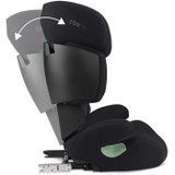 Κάθισμα αυτοκινήτου CYBEX Solution X i-Fix - Από 3 έως 12 ετών - Pure Black (CDCYB4063846375240-el)