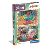 CLEMENTONI - 2x60 τεμάχια - Stitch (CDCLE8005125248223-el)