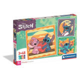 CLEMENTONI - 3x48 τεμάχια - Stitch (CDCLE8005125250622-el)
