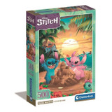 CLEMENTONI - Compact 500 τεμάχια - Stitch (CDCLE1728305800888-el)