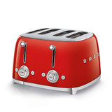 SMEG TOASTER 4x4 50´STYLE RED TSF03RDEU (RM8017709263355-el)