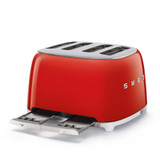 SMEG TOASTER 4x4 50´STYLE RED TSF03RDEU (RM8017709263355-el)