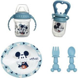 THERMOBABY MICKEY πακέτο γεύματος 1ης ηλικίας - 1 μπιμπερό + 1 μπολ + 1 φλιτζάνι με χερούλι + 2 κουτάλια (CDTHE3023190132785-el)